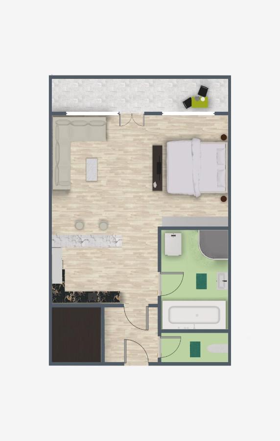Simcity 3 I City Centre & Free Parking 24H Self Check-In Банська Бистриця Екстер'єр фото
